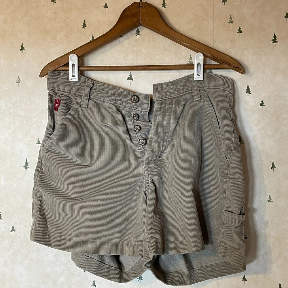 L.E.I  Button Fly Corduroy Shorts, Size 7